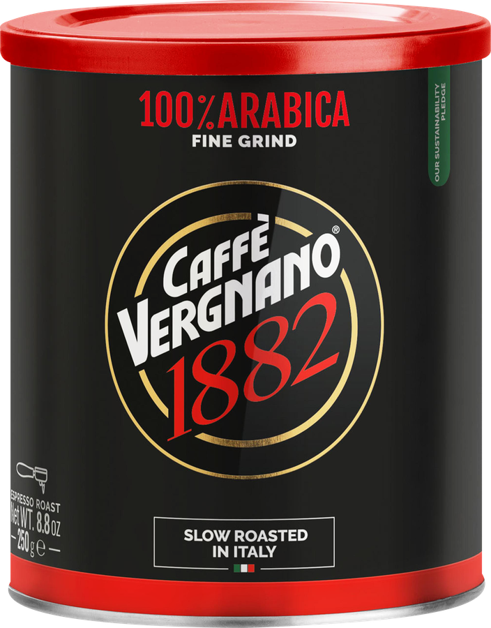 Кофе молотый VERGNANO Arabica Espresso Roast, 250г