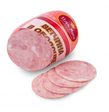 Ветчина Царь-Мясо в оболочке, 500г