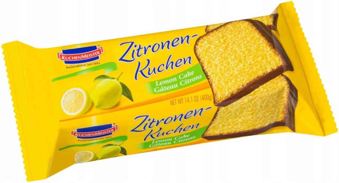Кекс KuchenMeister Лимонный, 400г