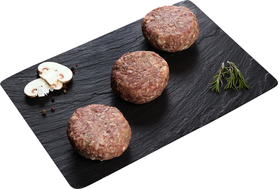 Зразы мясные с грибами и сыром
