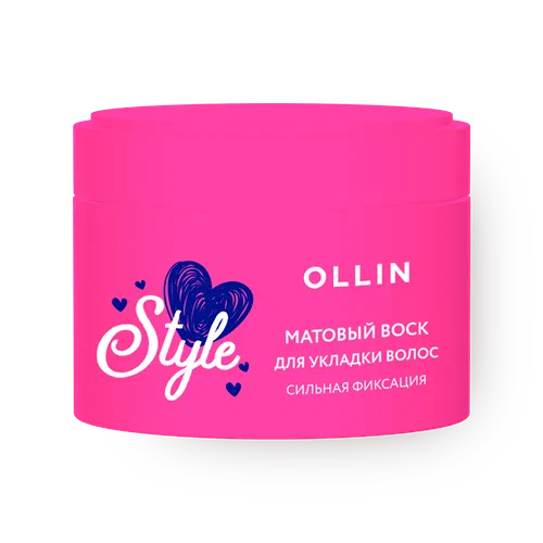 Воск для укладки Ollin Beauty Style сильная фиксация матовый