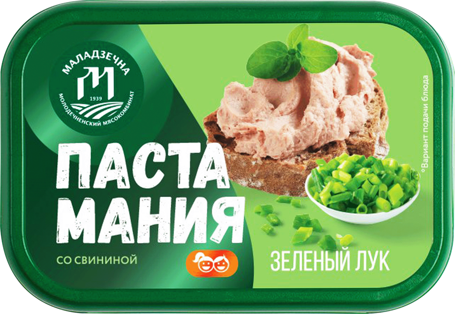 Продукт из свинины вареный МАЛАДЗЕЧНА Грин Онион рубленый, 150г