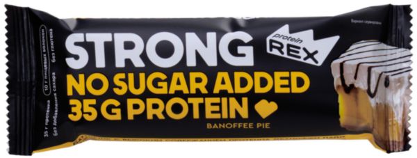 Батончик ProteinRex Strong Баноффи пай, 100г