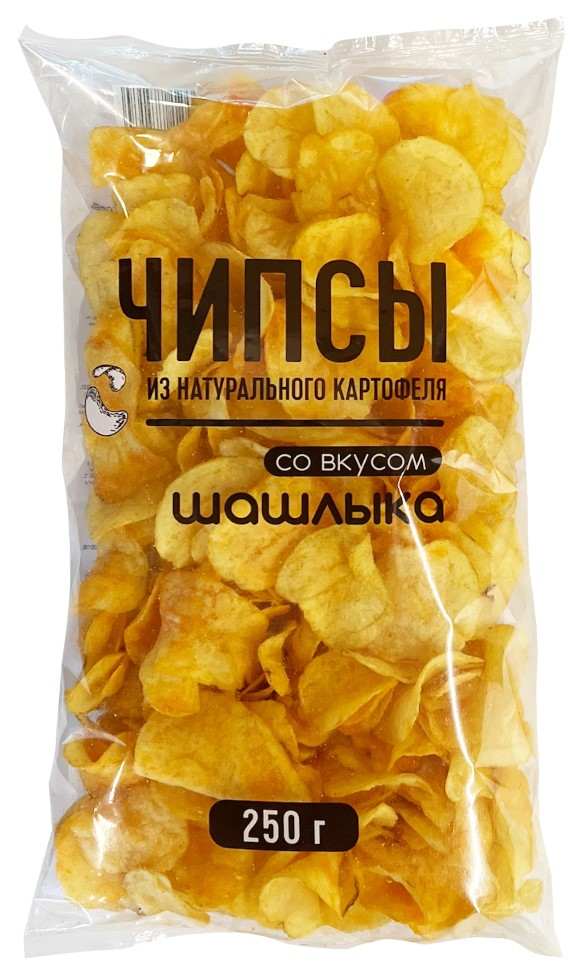 Чипсы Kdv картофельные шашлык, 250г