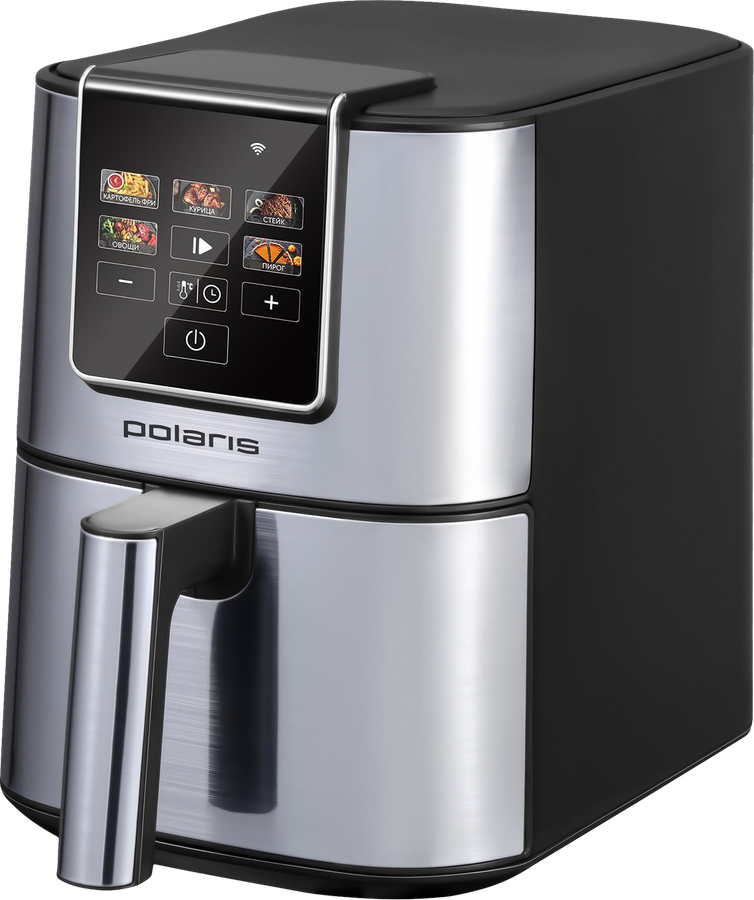 Аэрогриль POLARIS 3в1: заменяет фритюрницу, гриль и духовку, Арт. PAF 4001 WIFI IQ Home
