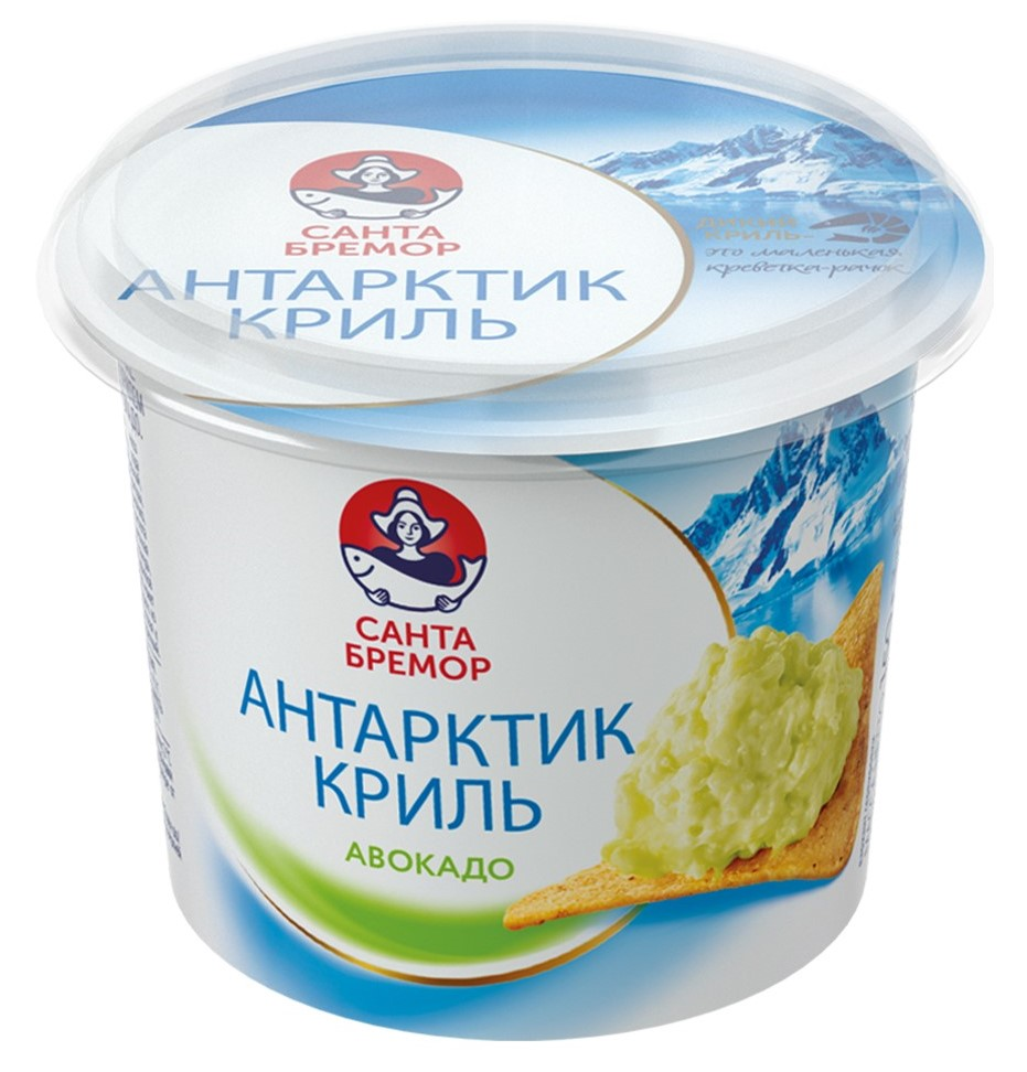 Антарктик-криль Санта Бремор авокадо, 150г