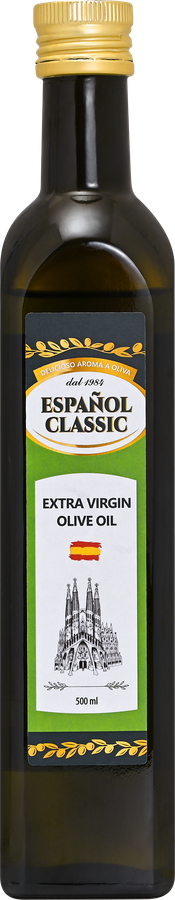 Масло оливковое ESPANOL CLASSIC Extra Virgin Olive Oil нерафинированное высшего качества, 500мл