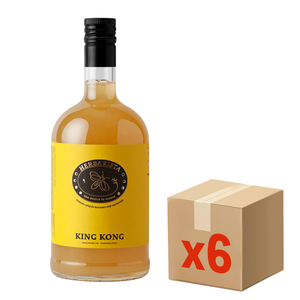 Сироп Herbarista King Kong Банан, 700мл x 6 шт