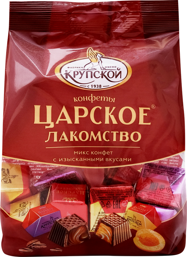 Конфеты Ф.КРУПСКОЙ Царское лакомство, 210г