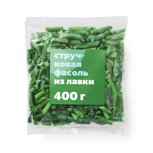 Фасоль стручковая резаная «Из Лавки» быстрозамороженная