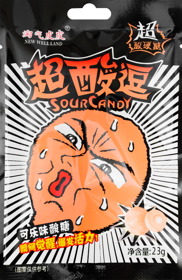 Конфеты SOUR CANDY со вкусом колы, 23г