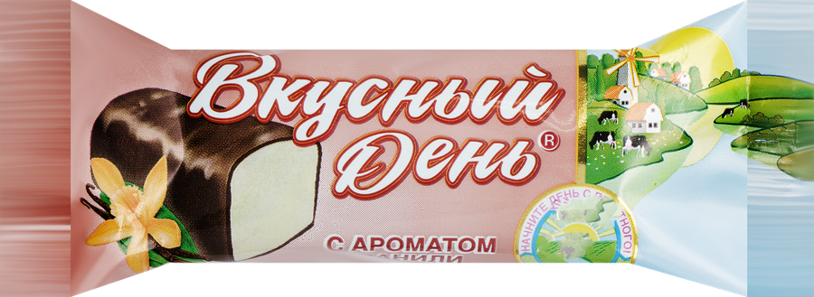 Сырок творожный ВКУСНЫЙ ДЕНЬ Ваниль, с змж, 45г