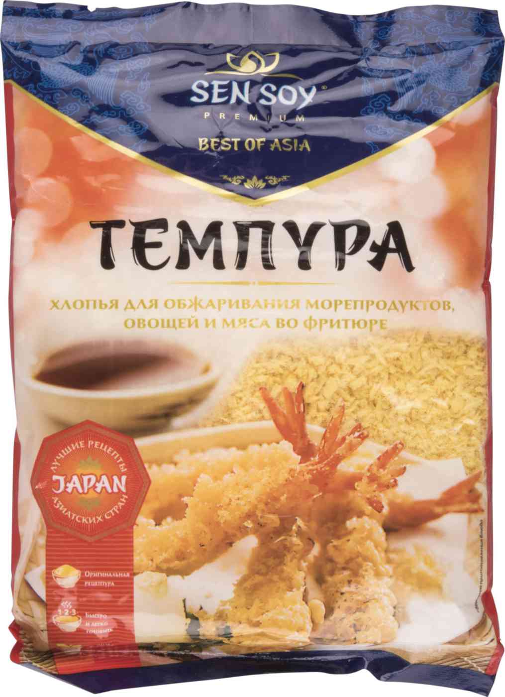 Хлопья панировочные Sen Soy Premium Темпура, 100г