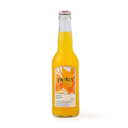 Лимонад «Река» абрикос-апельсин-пихта без сахара