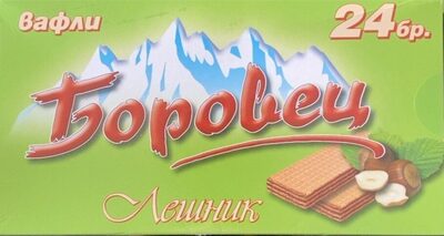 Вафли Боровец лешник, 24 бр.