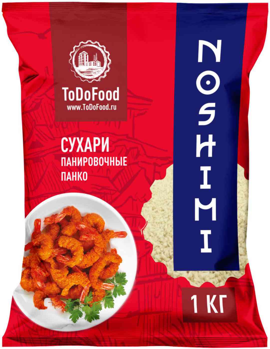 Сухари панировочные ToDoFood Панко, 1кг