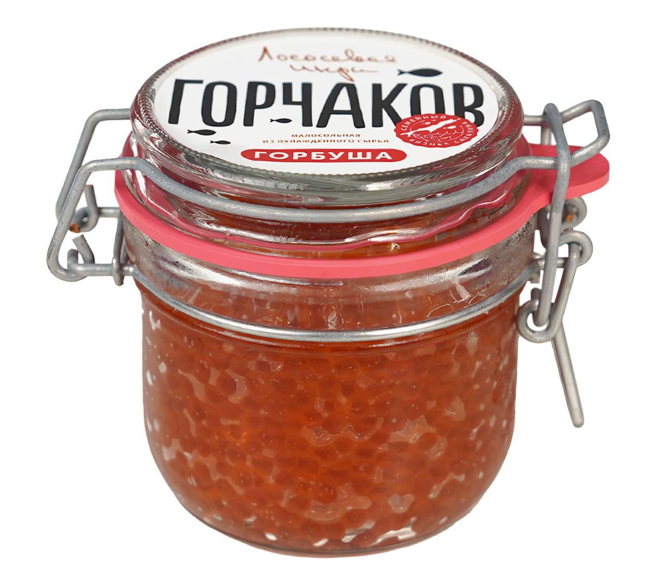 Икра лососевая Gorchakov Group зернистая горбуша, 230г