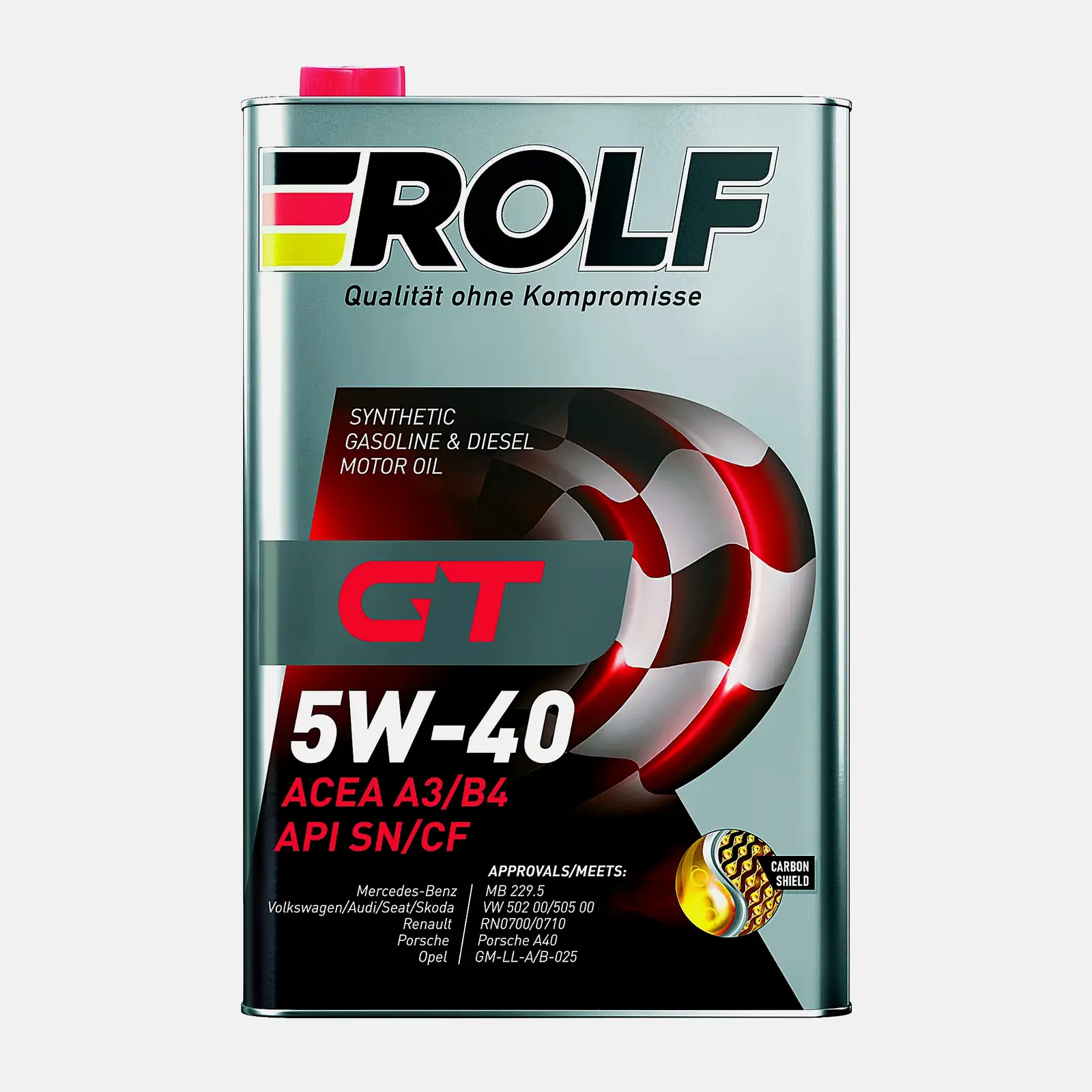 Масло синтетическое Rolf Gt Sae 5W-40 API SN/CF 1л