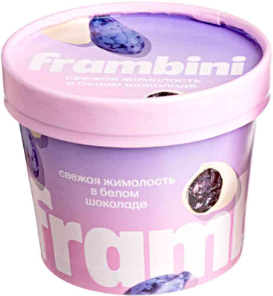 Жимолость в белом шоколаде Frambini быстрозамороженная, 130г