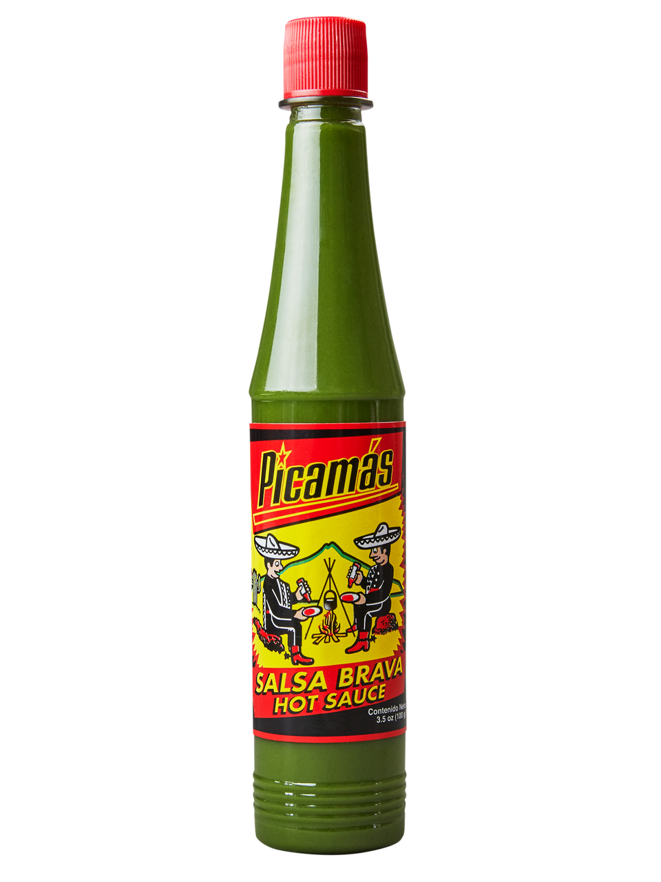 Соус Picamas Salsa Brava Халапеньо перечный зеленый, 100г