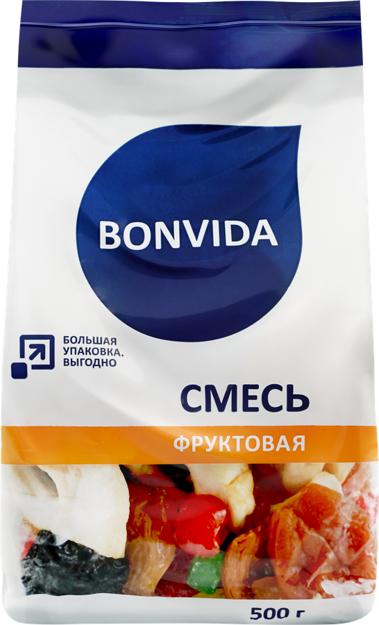 Смесь фруктовая BONVIDA, 500г