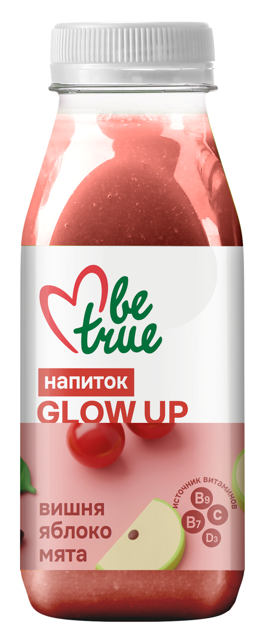 Смузи Be True вишня, яблоко и мята, 270г