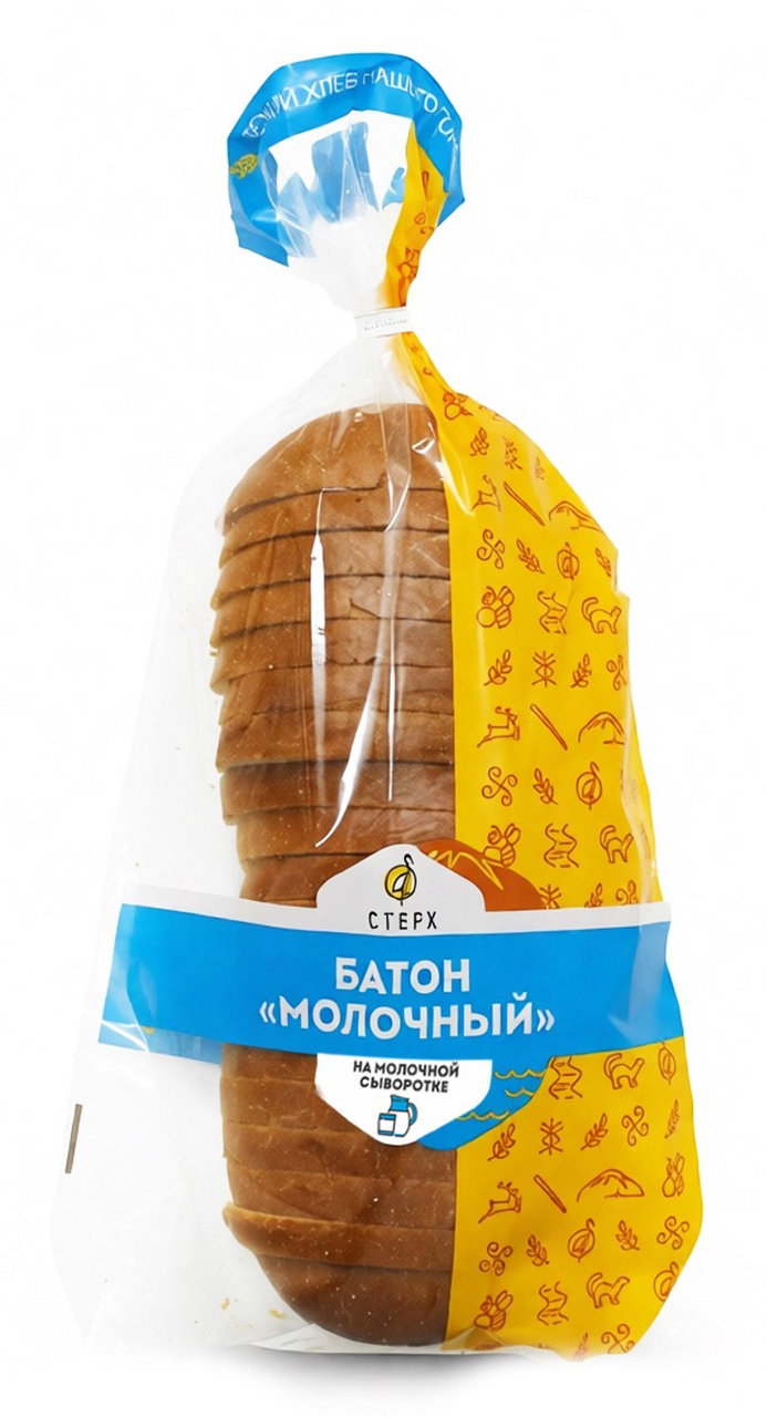 Батон Стерх Молочный нарезка, 300г