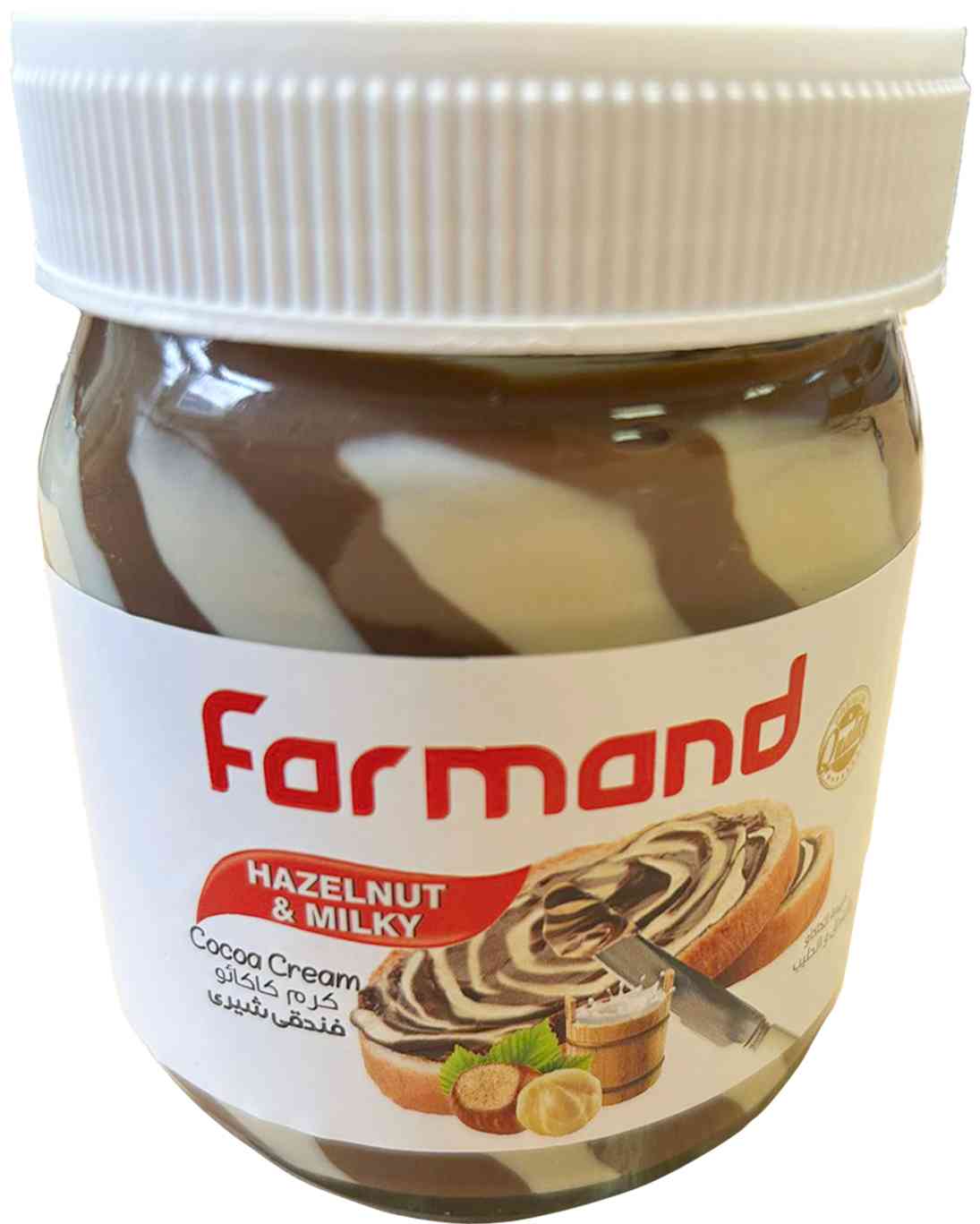 Паста Farmand молочно-ореховая с какао, 330г