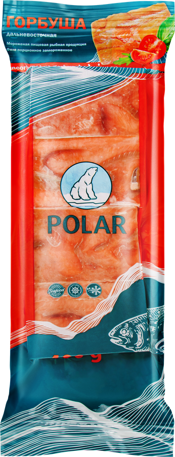 Горбуша замороженная POLAR филе порционное, 400г