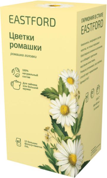 Чайный напиток Eastford Цветки ромашки, 12х1,5г