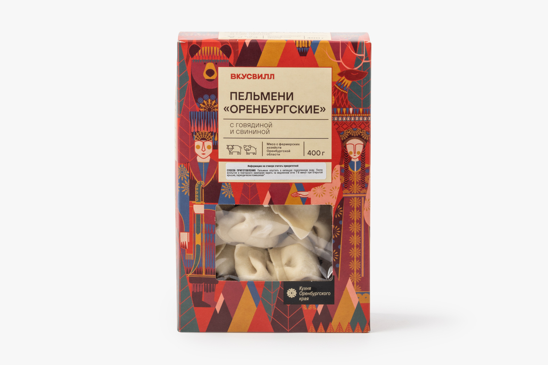 Пельмени "Оренбургские" говядина-свинина