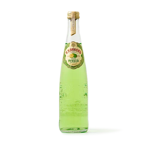 Напиток «Калиновъ лимонадъ» со вкусомъ Фейхоа винтажный газированный​