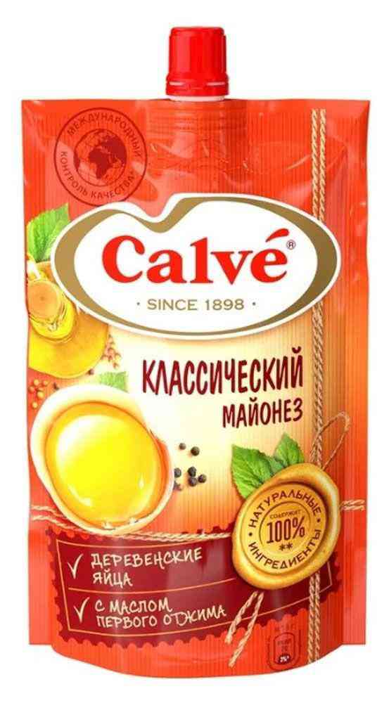 Майонез Calve Классический 50%, 400г