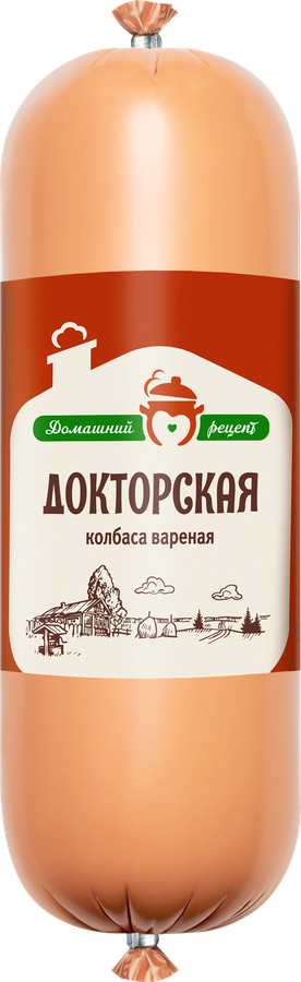 Колбаса вареная ТОРЕС Домашний рецепт Докторская, весовая