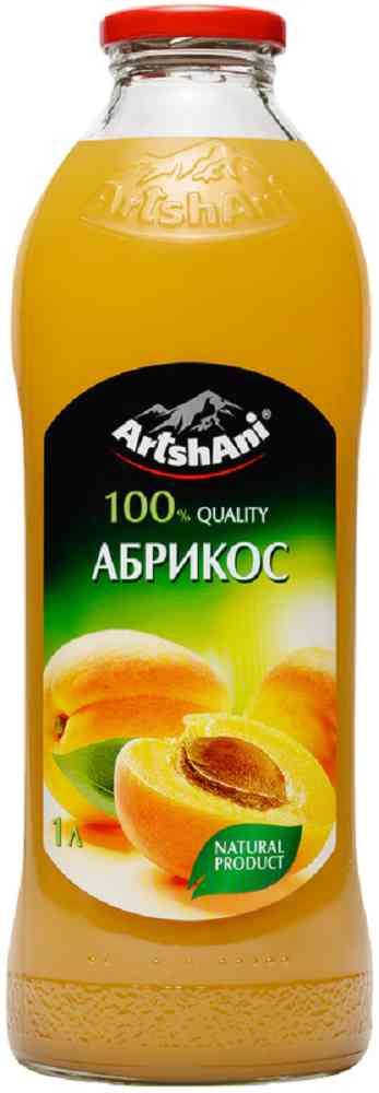 Нектар Artshani Абрикос с мякотью, 1л