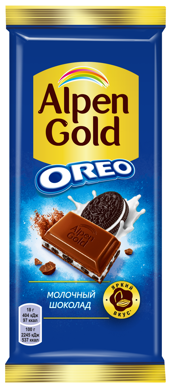 Шоколад Alpen Gold Oreo, 90г