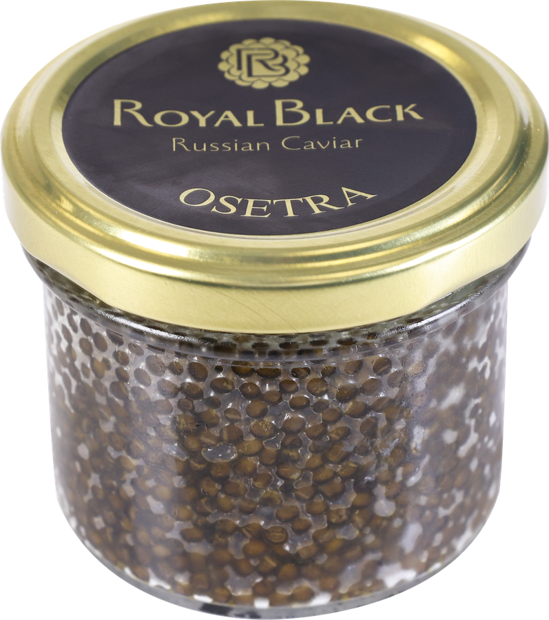 Икра осетровая ROYAL BLACK зернистая, 100г