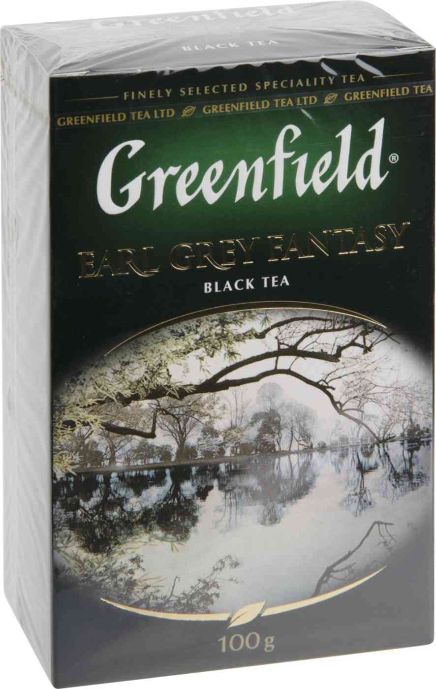 Чай черный Greenfield Earl Grey Fantasy, 100г