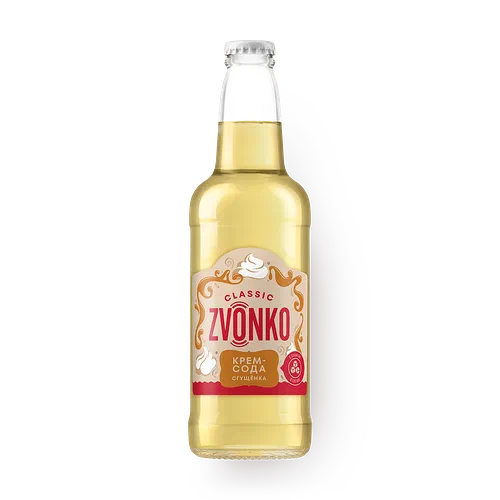 Лимонад Zvonko Classic крем-сода-сгущёнка среднегазированный