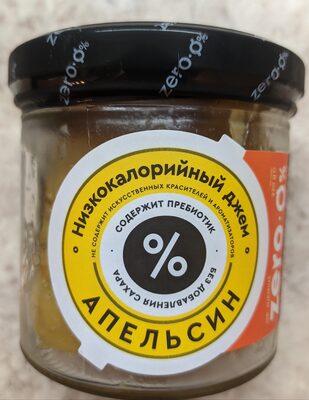 Zero Низкокалорийный джем Апельсин