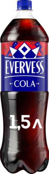 Напиток Evervess Кола, 1,5л