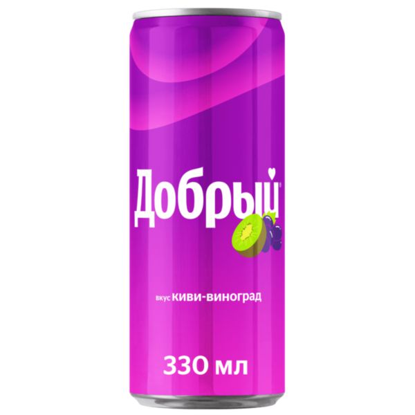 Напиток Добрый Киви-виноград, 0,33л