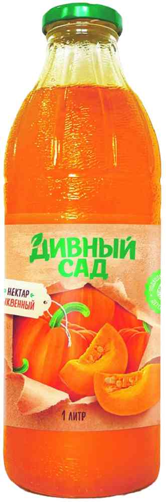 Нектар Дивный сад Тыквенный с мякотью, 1л