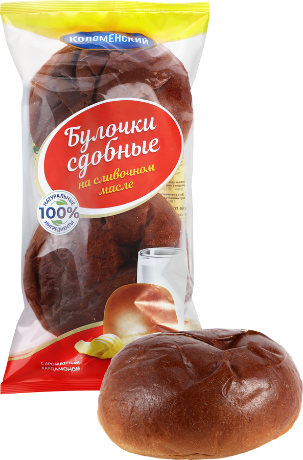 Булочки сдобные КОЛОМЕНСКОЕ, 2х100г
