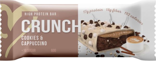 Батончик протеиновый Crunch капучино-печенье, 60г