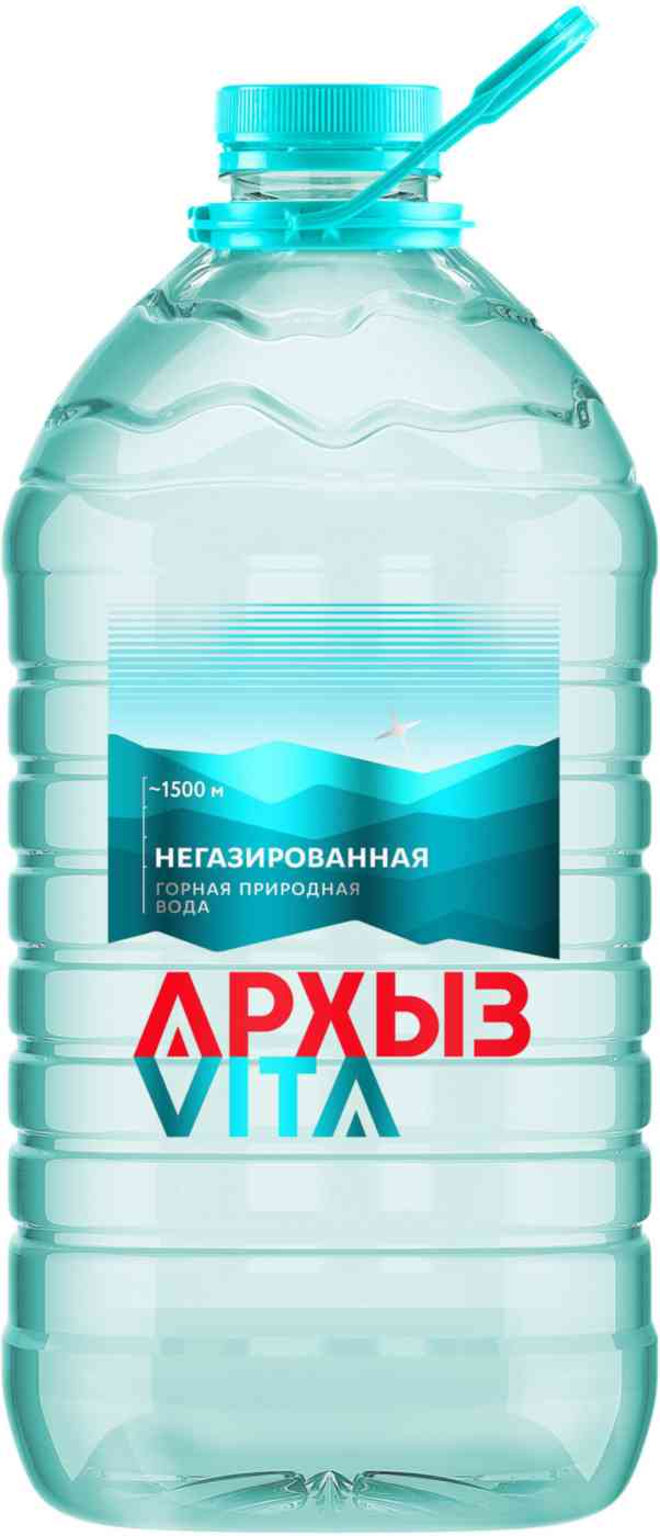 Вода минеральная Архыз негазированная, 5л