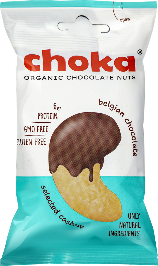 Драже CHOKA кешью в шоколаде, 45г