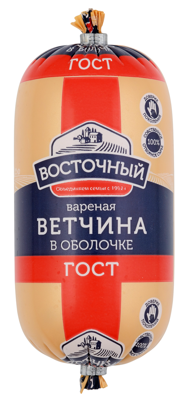 Ветчина Восточный вареная, 400г