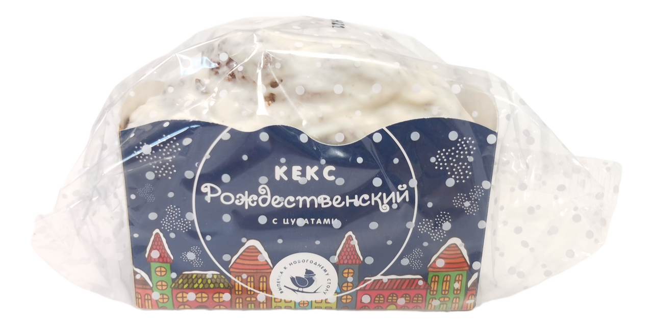 Кекс Delavant рождественский с цукатами, 350г