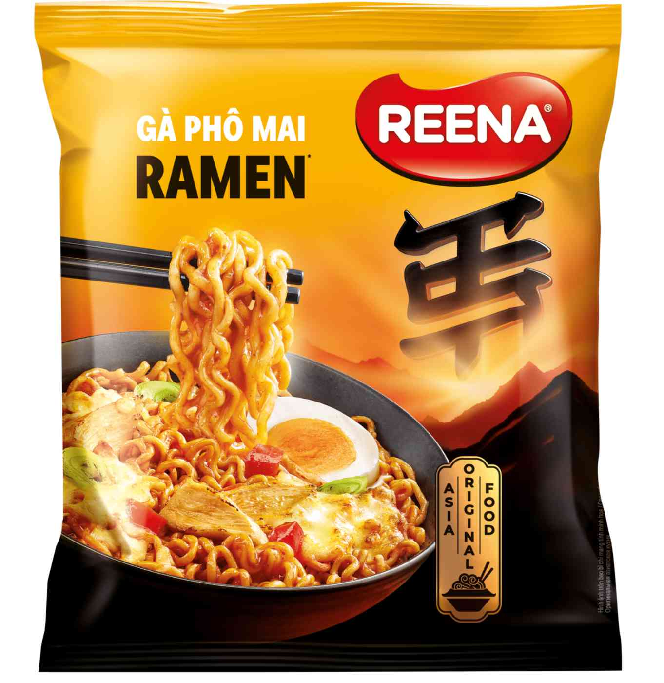 Лапша Reena Ga pho mai Ramen, 115г